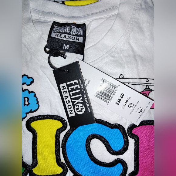 NWT Men's Richie Rich T-shirt size Medium - Picture 4 of 6